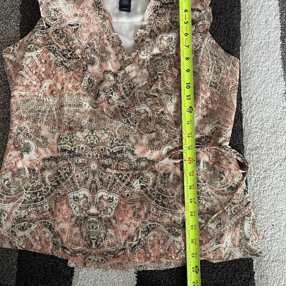 Wrap blouse